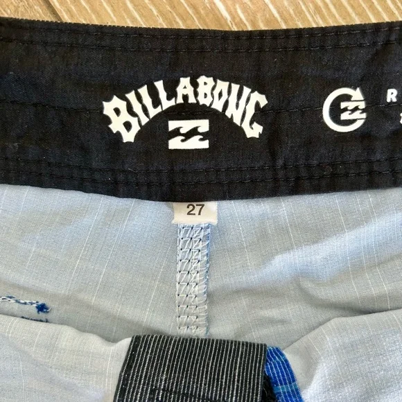 Billabong Big Boys Blue and Black Boardshorts - Picture 3 of 4